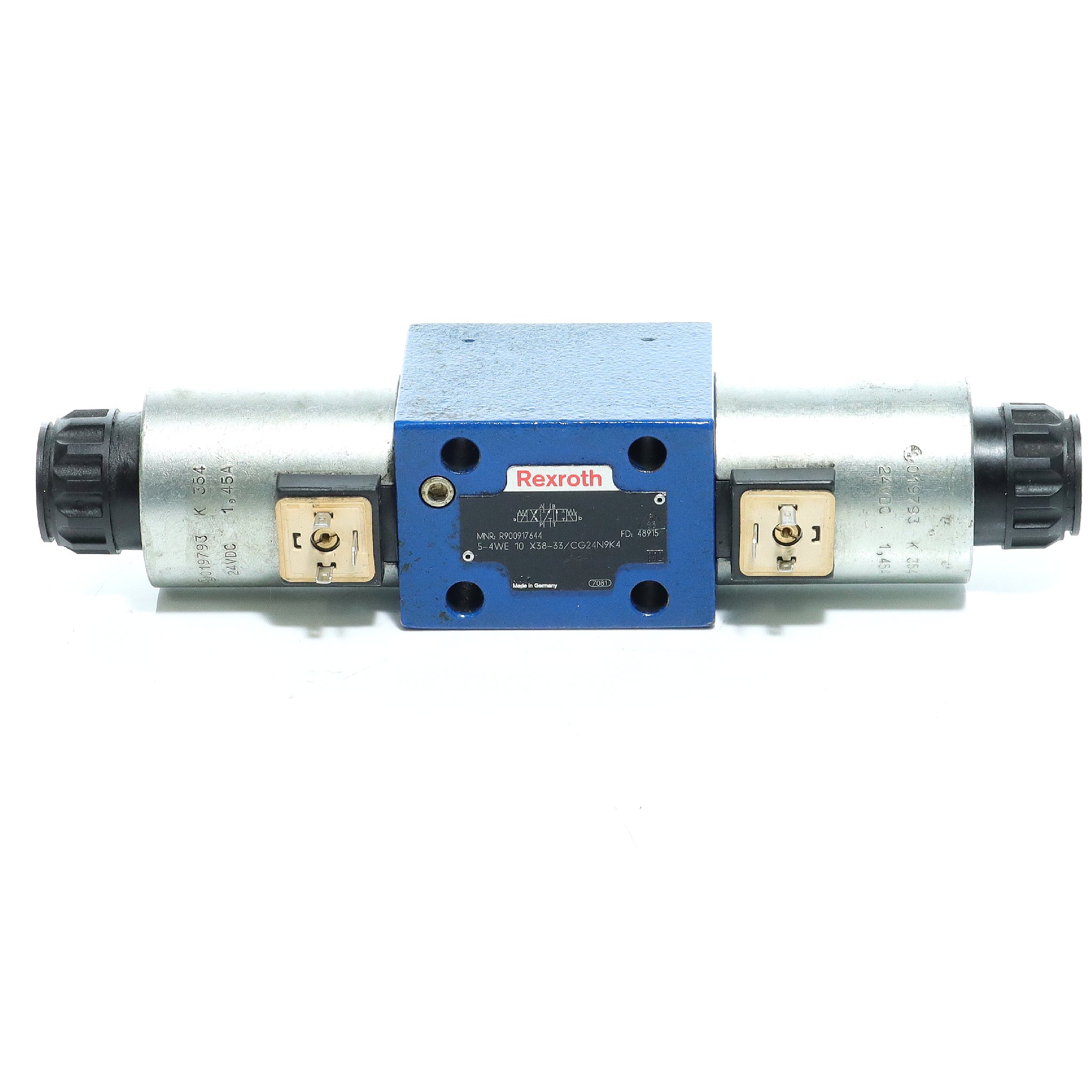 Hydraulisches Wegeventil 5-4WE 10 X38-33/CG24N9K4 Gebraucht